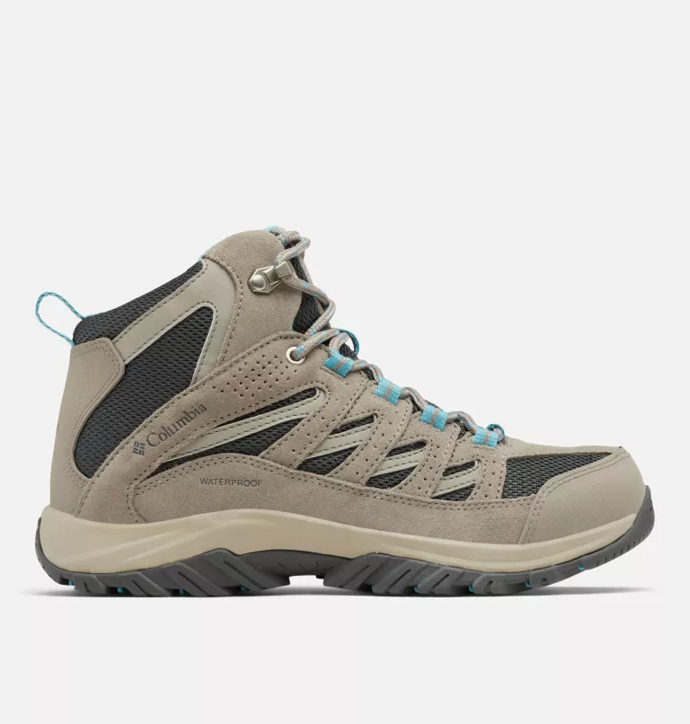 Women's Crestwood™ Mid Waterproof Hiking Boot - Wide Graphite,Bright Plum