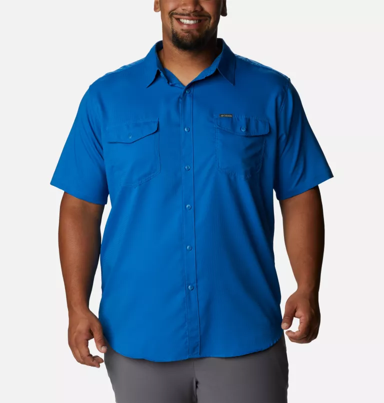 Men's Utilizer™ II Solid Short Sleeve Shirt – Big Bright Indigo