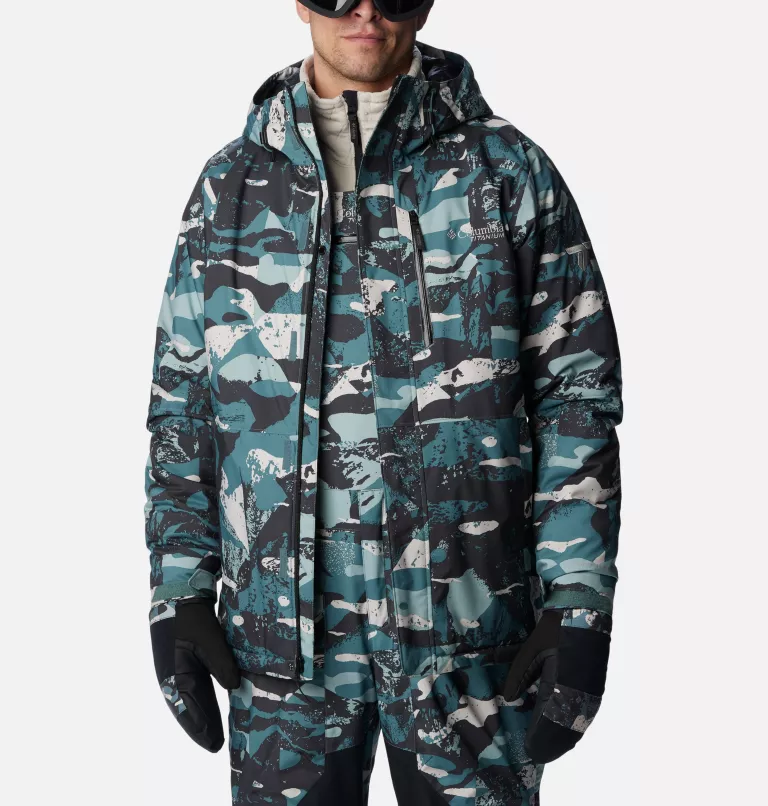 Men's Winter District™ II Jacket Metal Geoglacial Print