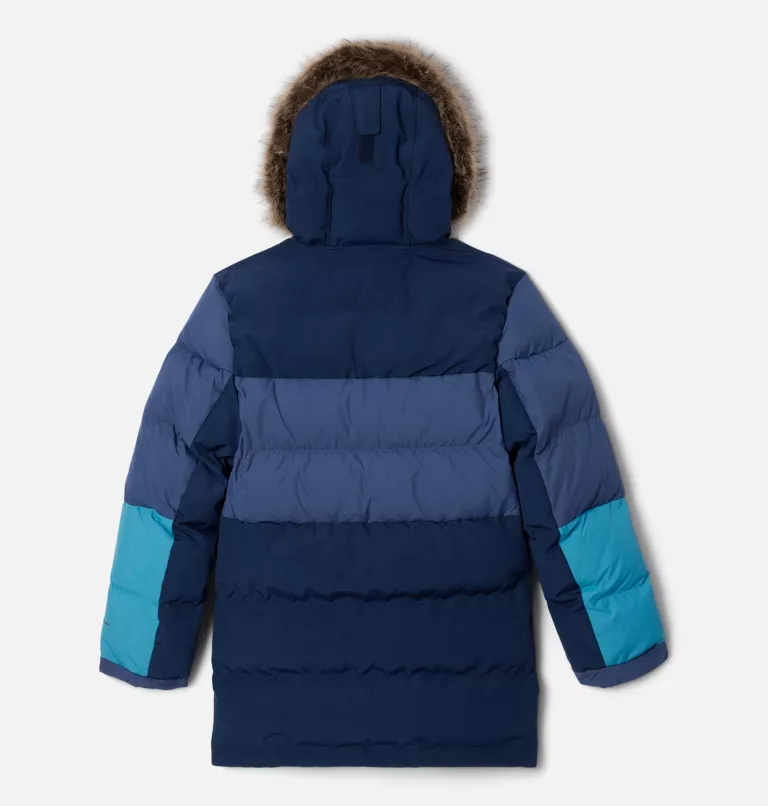 Boys' Marquam Peak Fusion™ Insulated Parka Collegiate Navy,Dark Mountain,Shasta