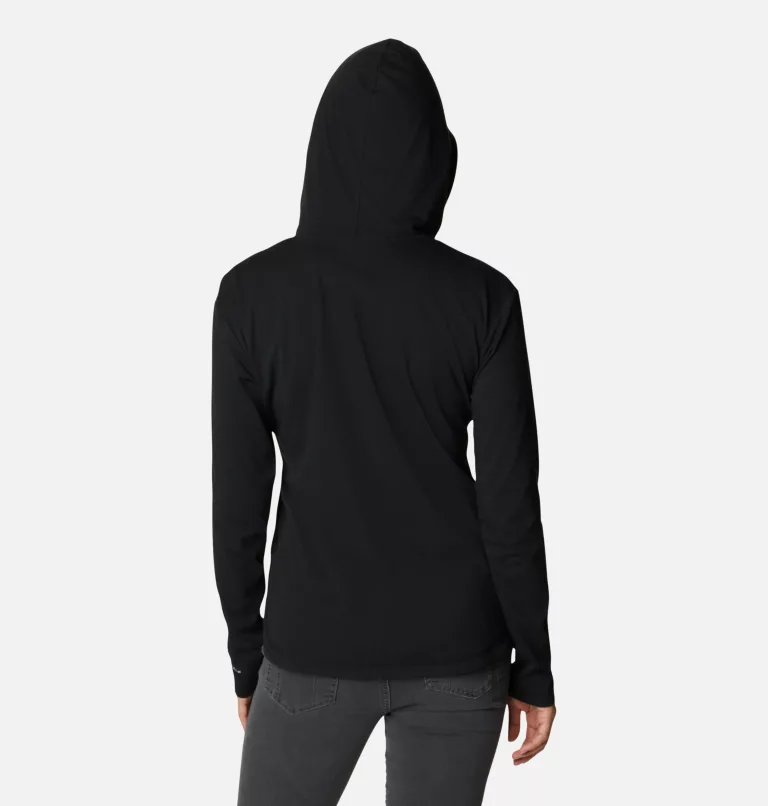 Women's Sun Trek™ Hooded Pullover Black