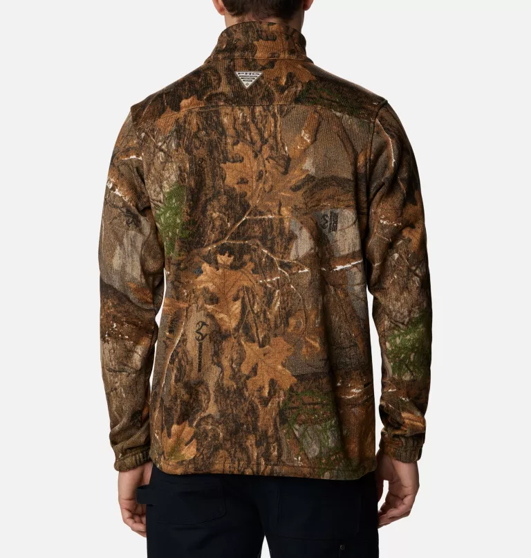 Men's PHG Bucktail™ Quarter Zip Pullover Realtree Edge