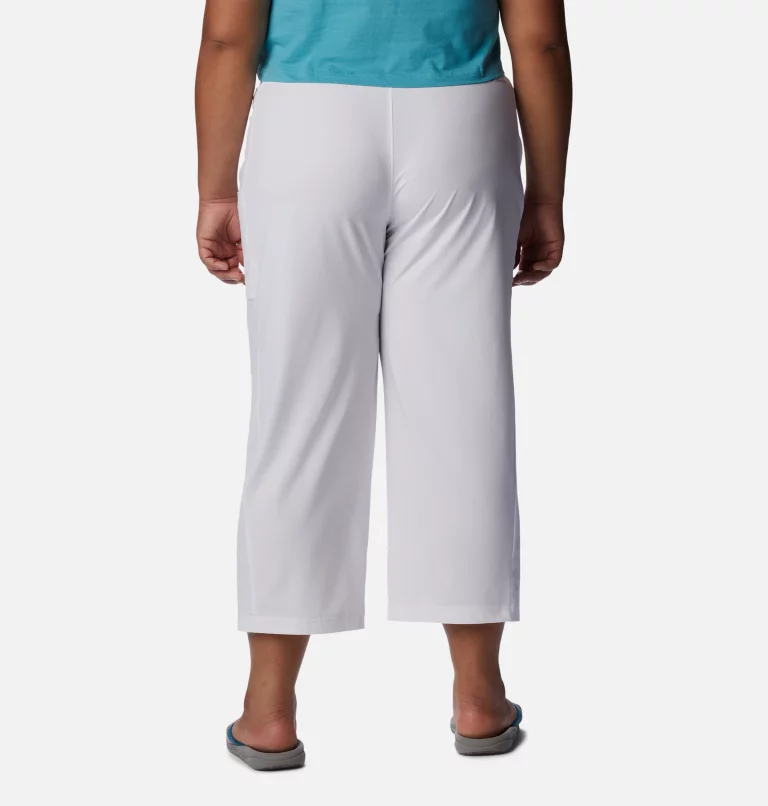 Women's Anytime Flex™ Capris - Plus Size White