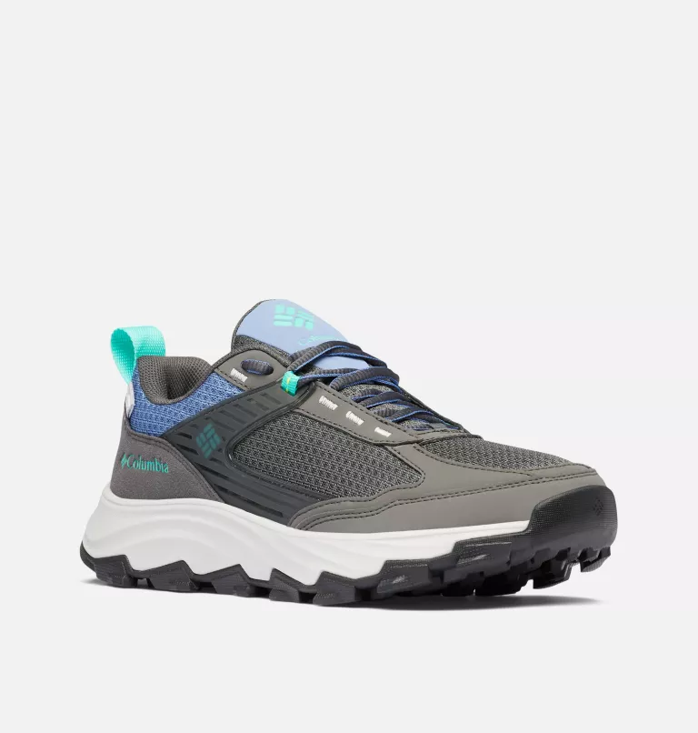Women's Hatana™ Max OutDry™ Shoe - Wide Dark Grey,Electric Turquoise