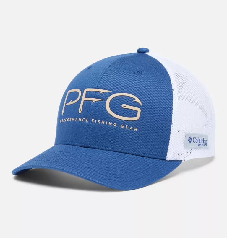 PFG Mesh Snap Back™ Hooks Ball Cap - High Crown Carbon