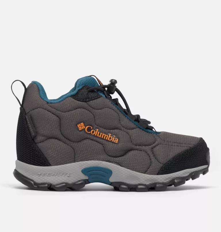 Little Kids' Firecamp™ Mid Waterproof Shoe Dark Grey,Black