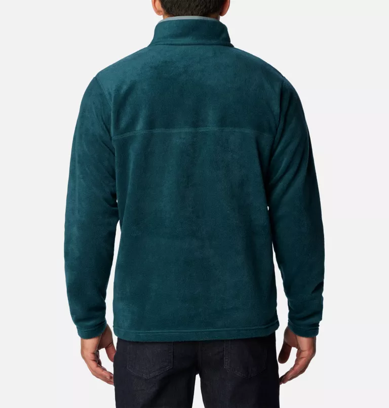 Men's Steens Mountain™ Half Snap Fleece Pullover - Tall Night Wave,Metal