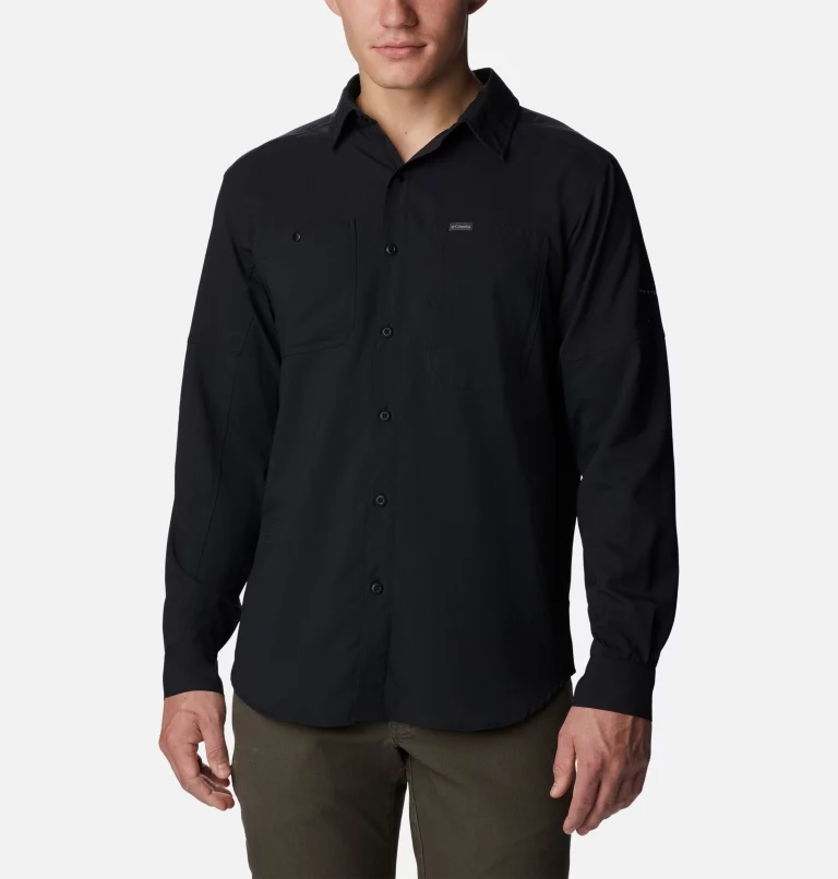 Men's Silver Ridge™ Utility Lite Long Sleeve Shirt - Tall Black