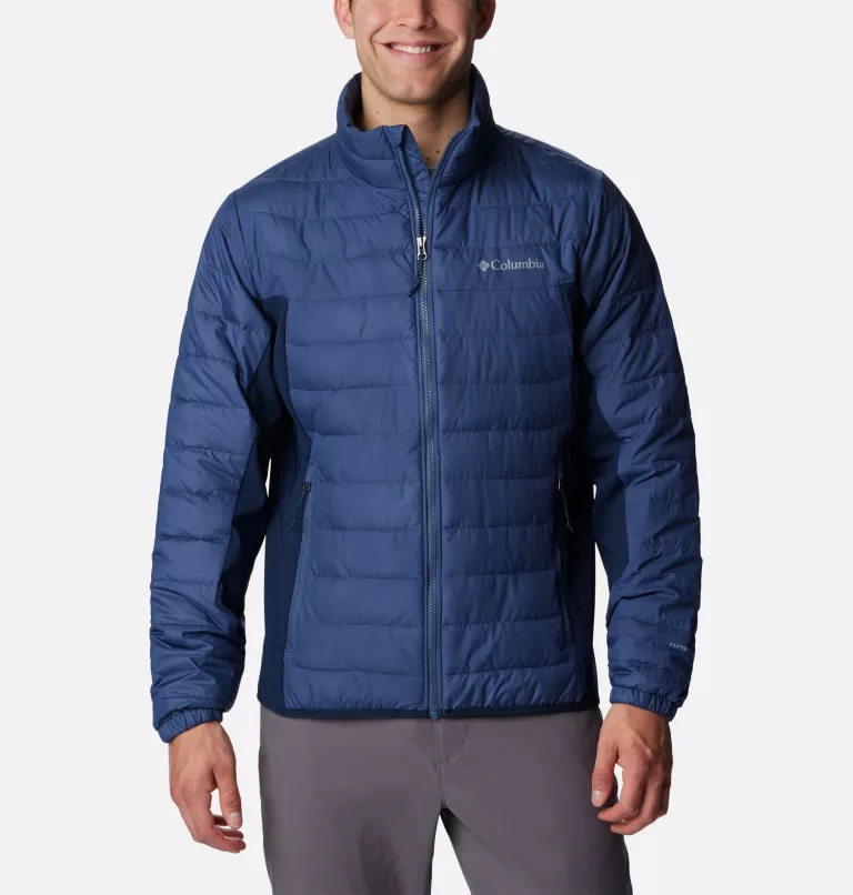 Men's Powder Lite™ Hybrid Jacket Dark Mountain,Collegiate Navy