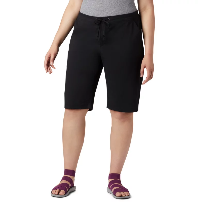 Women's Anytime Outdoor™ Long Shorts - Plus Size Black