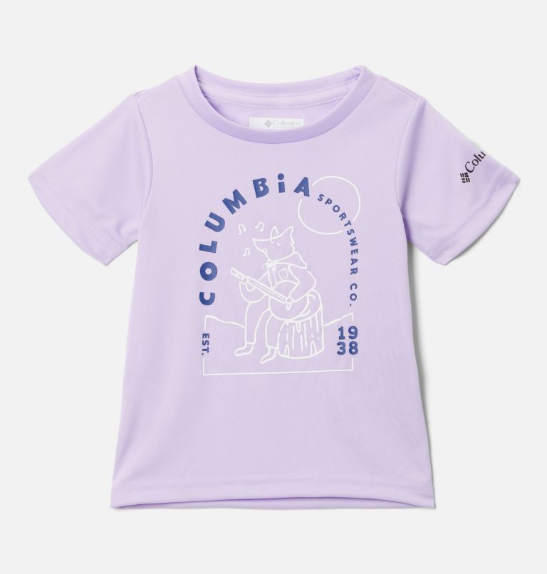 Girls' Toddler Mirror Creek™ Short Sleeve Graphic T-Shirt Morning Mist,Camp Tunes Graphic