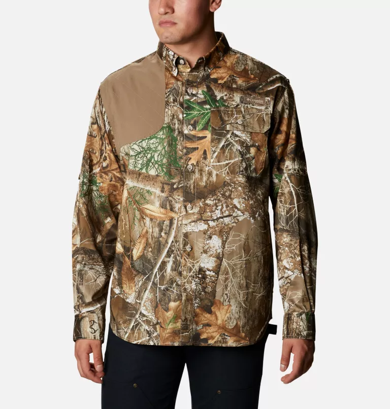 Men’s PHG Blood and Guts™ Shooting Shirt RT Edge,Flax