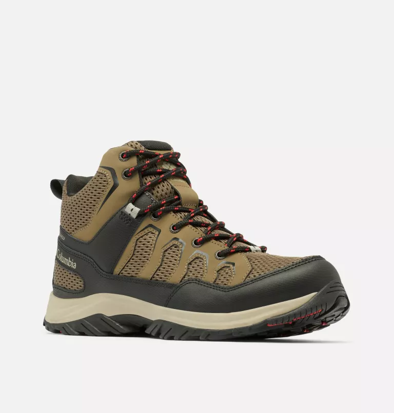 Men's Granite Trail™ Mid Waterproof Shoe - Wide Mud,Black