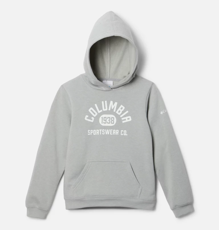 Kids' Columbia Trek™ Pullover Hoodie Columbia Grey Heather,White