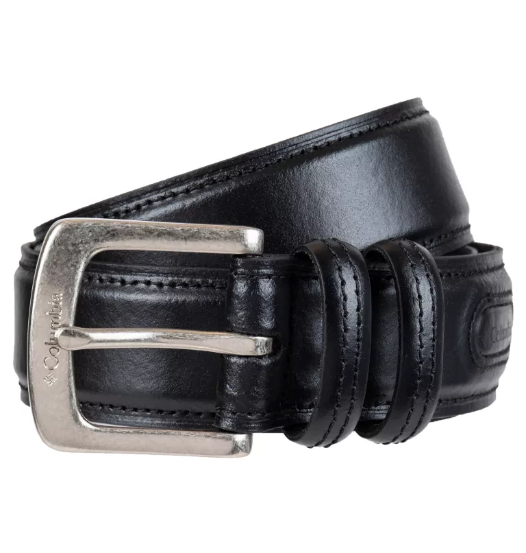 Men's Goose Lake Leather Belt Black