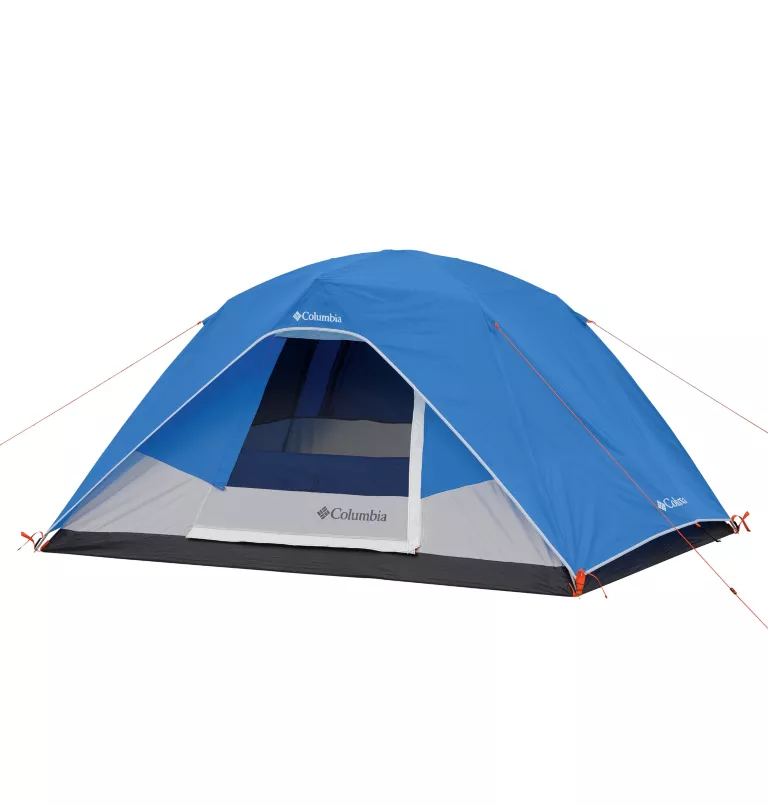 4-Person Dome Tent Azure Blue