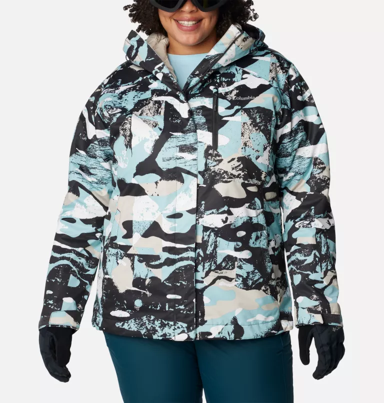 Women's Whirlibird™ IV Interchange Jacket - Plus Size Shark Geoglacial Print