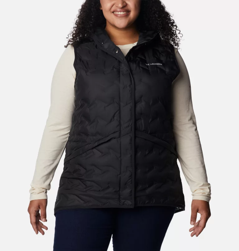 Women's Delta Ridge™ Hooded Vest - Plus Size Black