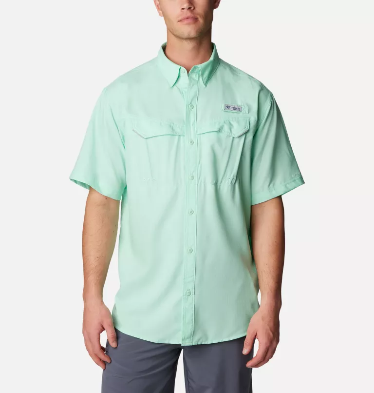 Men's PFG Low Drag Offshore™ Short Sleeve Shirt - Tall Mint Cay