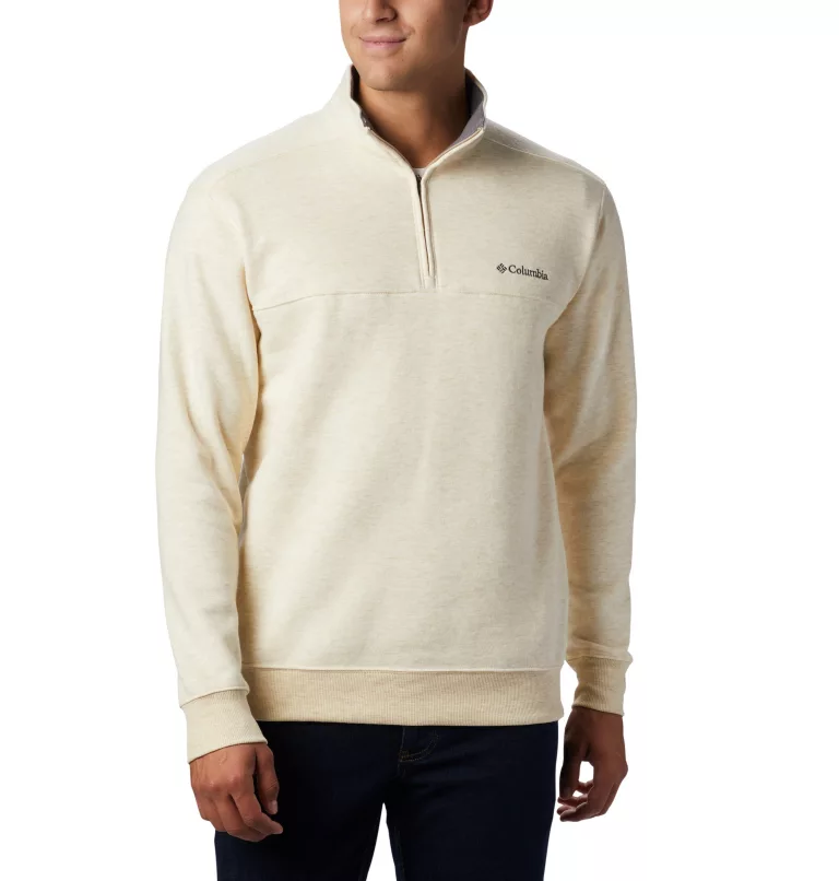 Men’s Hart Mountain™ II Half Zip Sweatshirt Oatmeal Heather