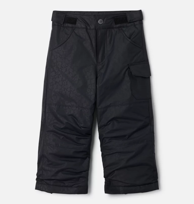 Girls' Toddler Starchaser Peak™ Insulated Ski Pants Black Posies Embossed