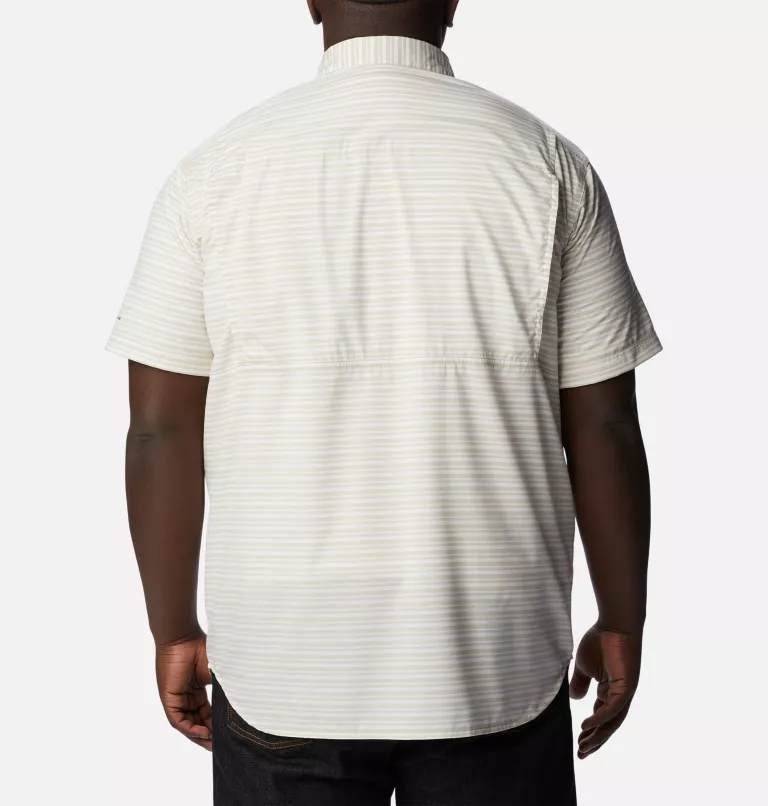 Men's Twisted Creek™ III Short Sleeve Shirt - Big Ancient Fossil Basic Stripe