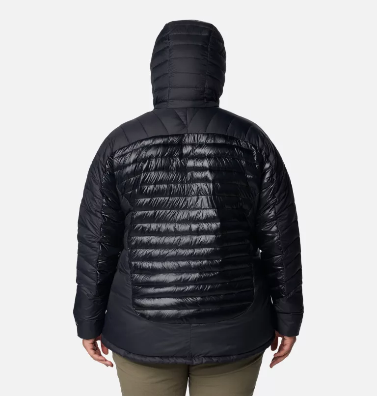 Women's Labyrinth Loop™ Hooded Jacket - Plus Size Black