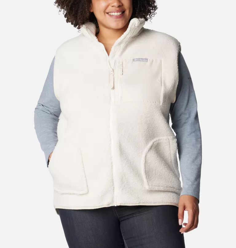 Women's Holly Hideaway™ Vest - Plus Size Chalk
