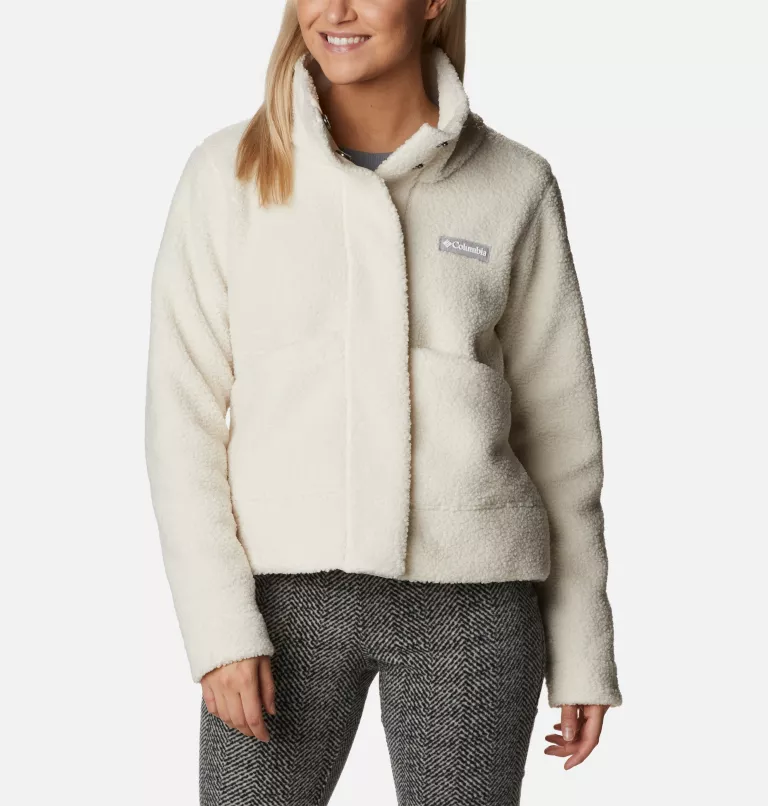 Women's Panorama™ Snap Fleece Jacket Chalk