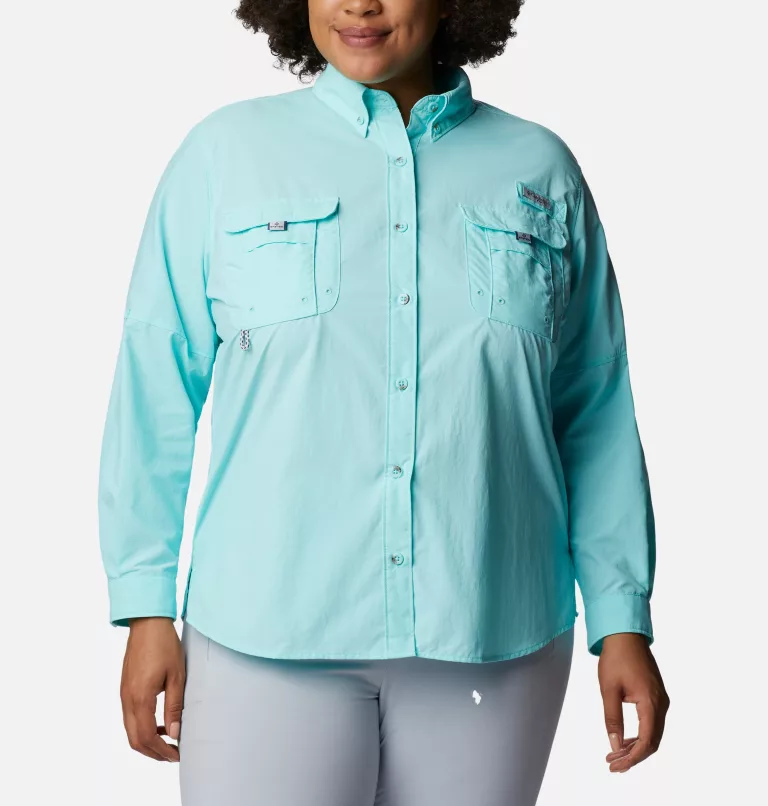 Women’s PFG Bahama™ Long Sleeve - Plus Size Gulf Stream