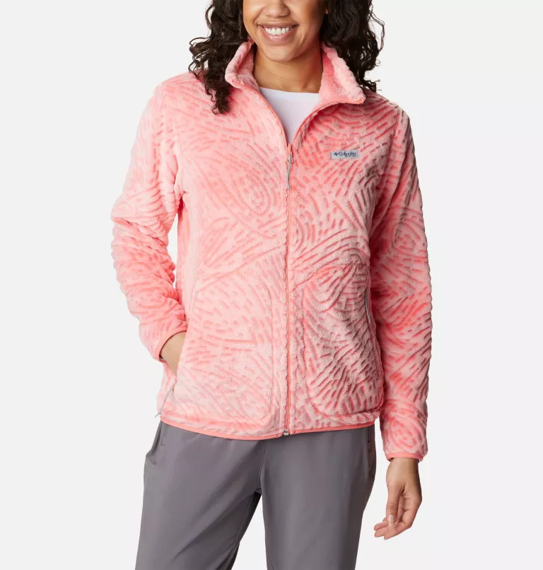 Women's PFG Slack Water™ Reversible Fleece Salmon,Moving Waters