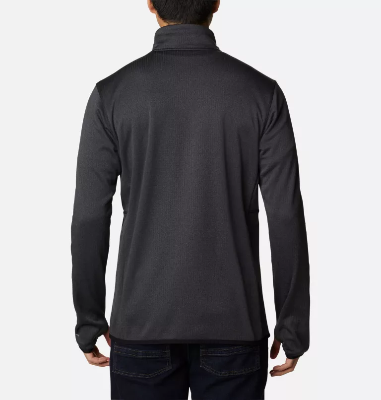 Men's Park View™ Fleece Half Zip Pullover Black Heather