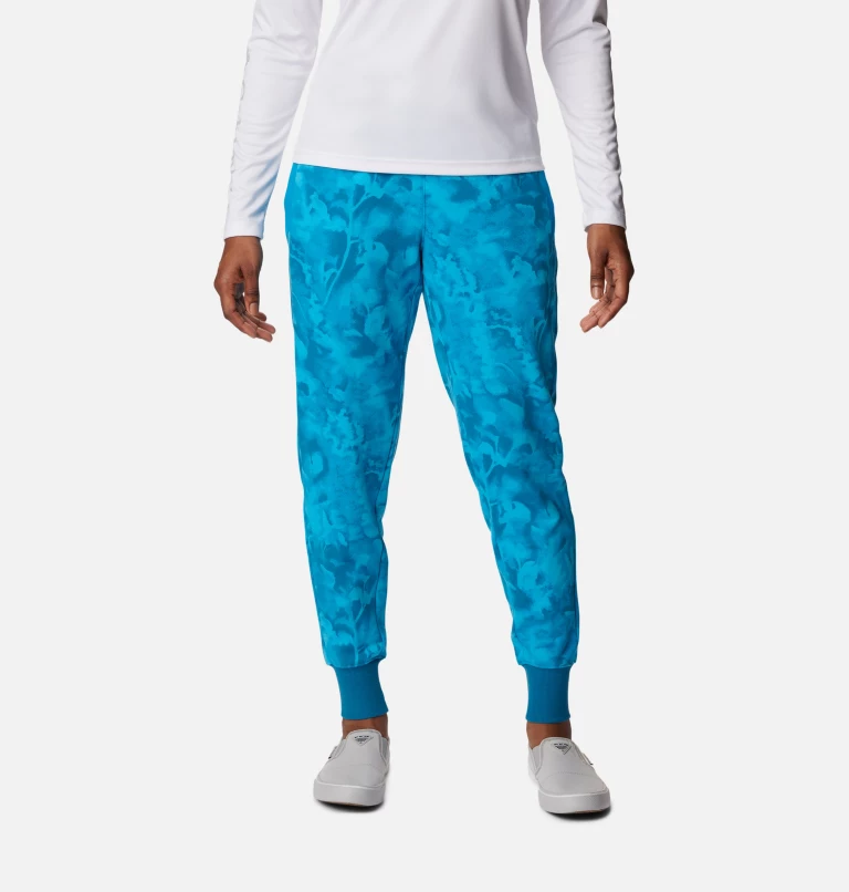 Women's PFG Slack Water™ French Terry Joggers Pool,Sunwashed