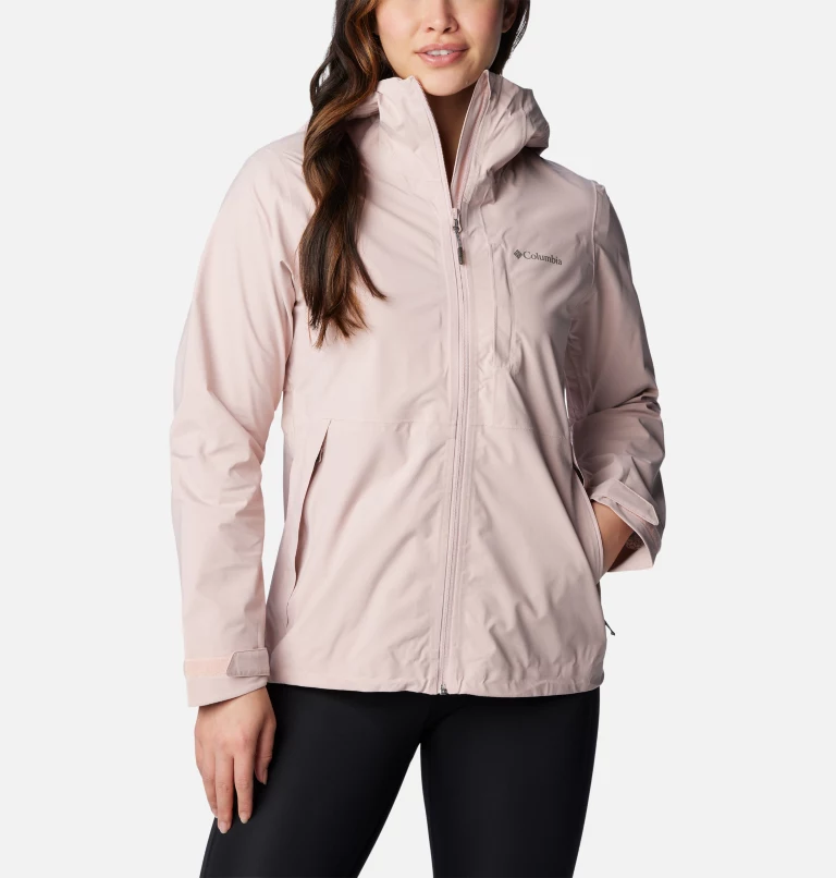 Women's Omni-Tech™ Ampli-Dry™ Rain Shell Dusty Pink