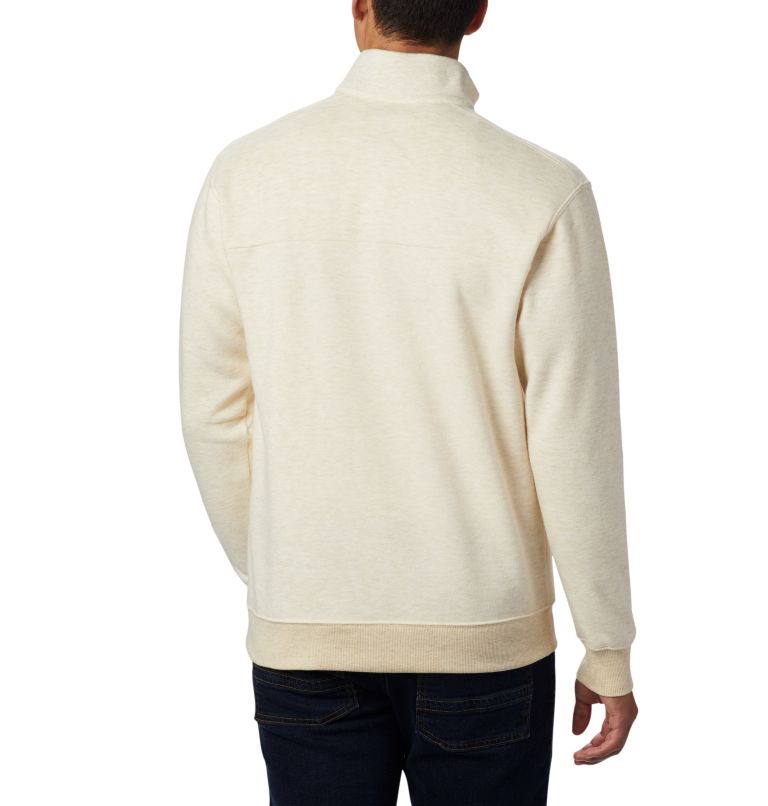 Men's Hart Mountain™ II Half Zip Sweatshirt - Tall Oatmeal Heather