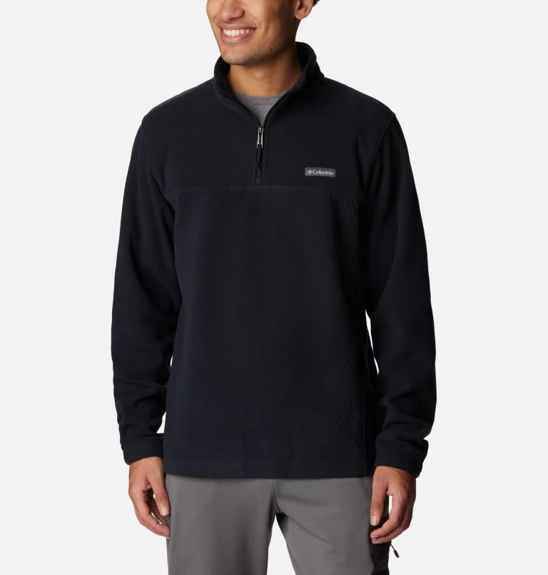 Men's Overlook Trail™ Half Zip Fleece Black