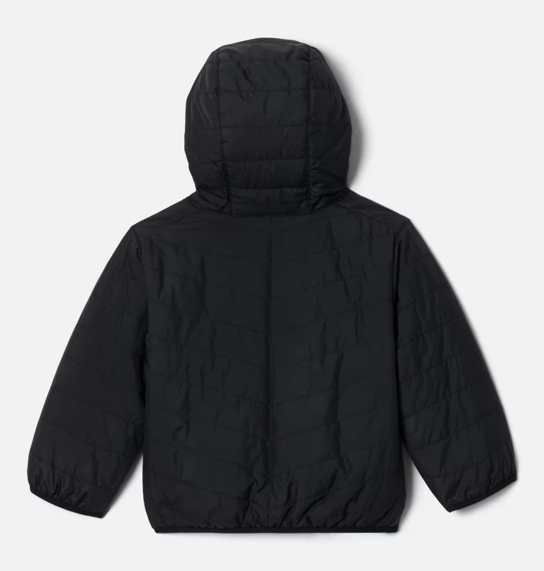 Toddler Double Trouble™ Reversible Jacket Black,Chalk Check