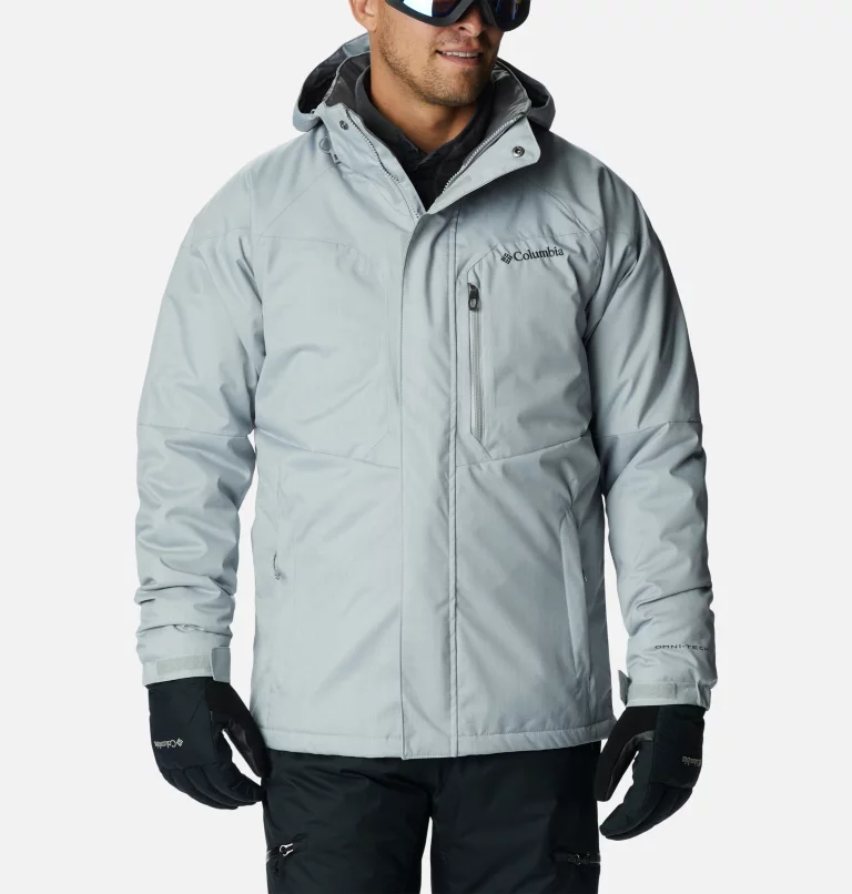Men’s Alpine Action™ Insulated Ski Jacket - Tall Columbia Grey