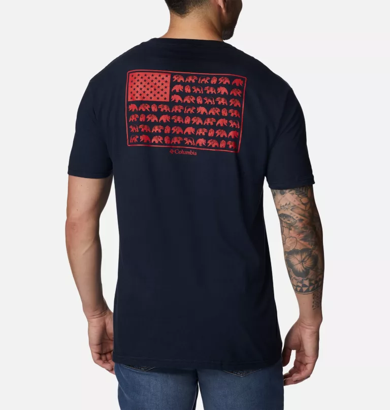 Men's Brony Graphic T-Shirt Columbia Navy