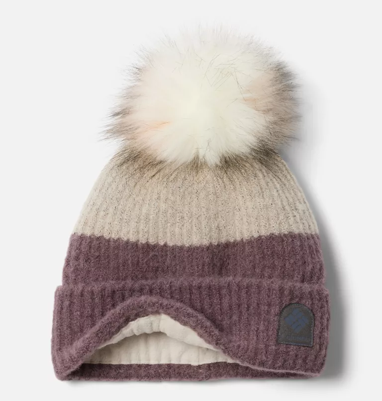 Winter Blur™ Pom Pom Beanie Basalt,Dark Stone
