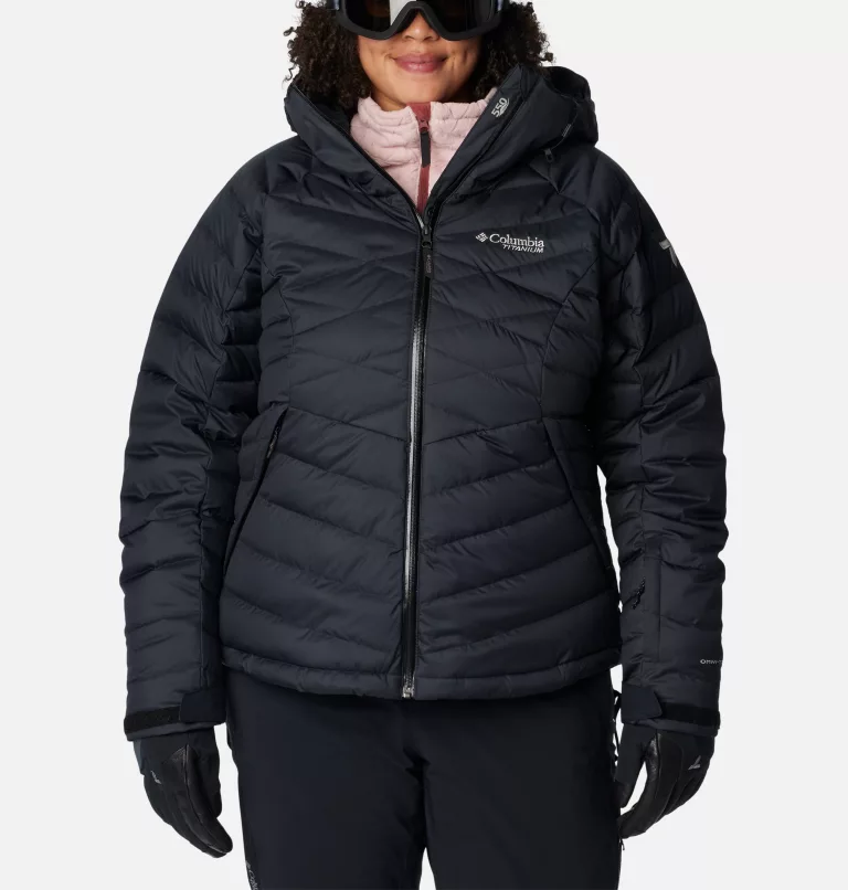 Women's Roaring Fork™ Down Jacket - Plus Size Black