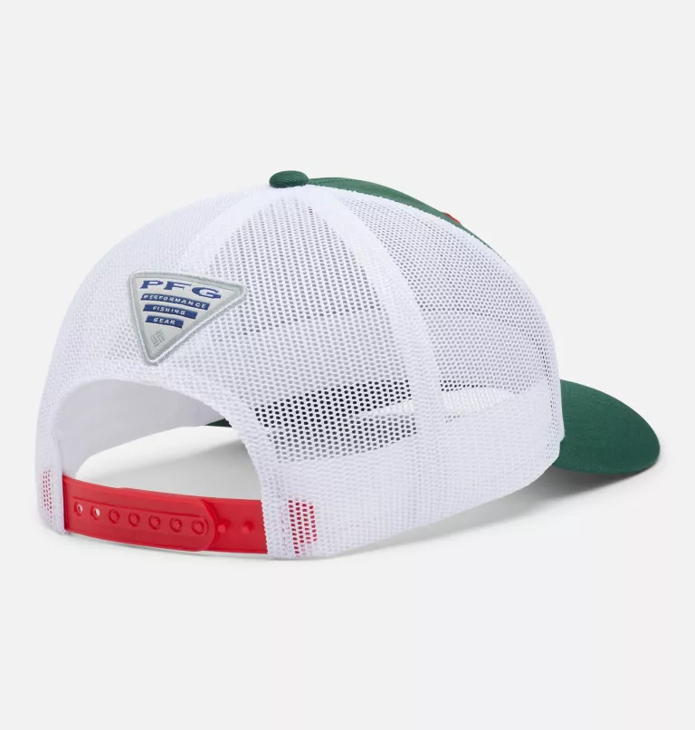 PFG Logo™ Mesh Snapback - Low Crown Dark Ivy,Holiday