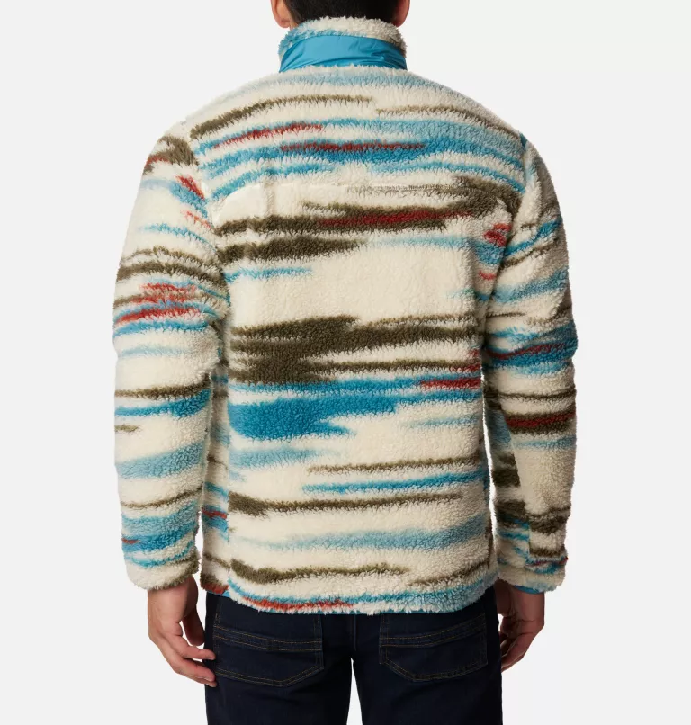 Men's Winter Pass™ Printed Fleece Jacket Chalk Skyscape Print