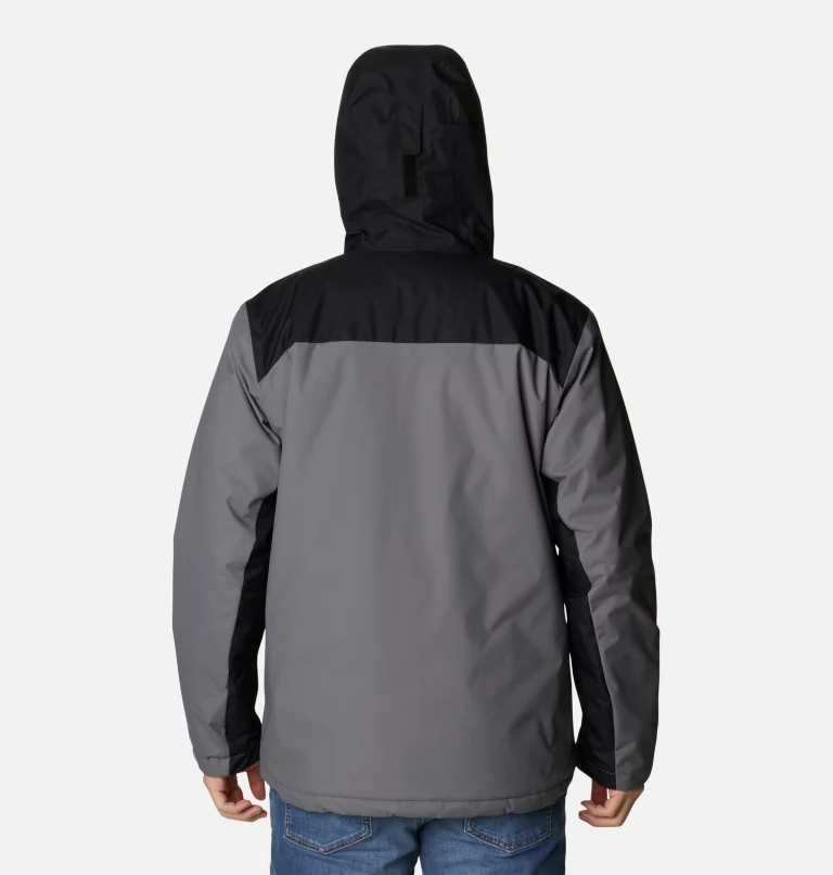 Men's Tipton Peak™ II Insulated Rain Jacket - Tall City Grey,Black