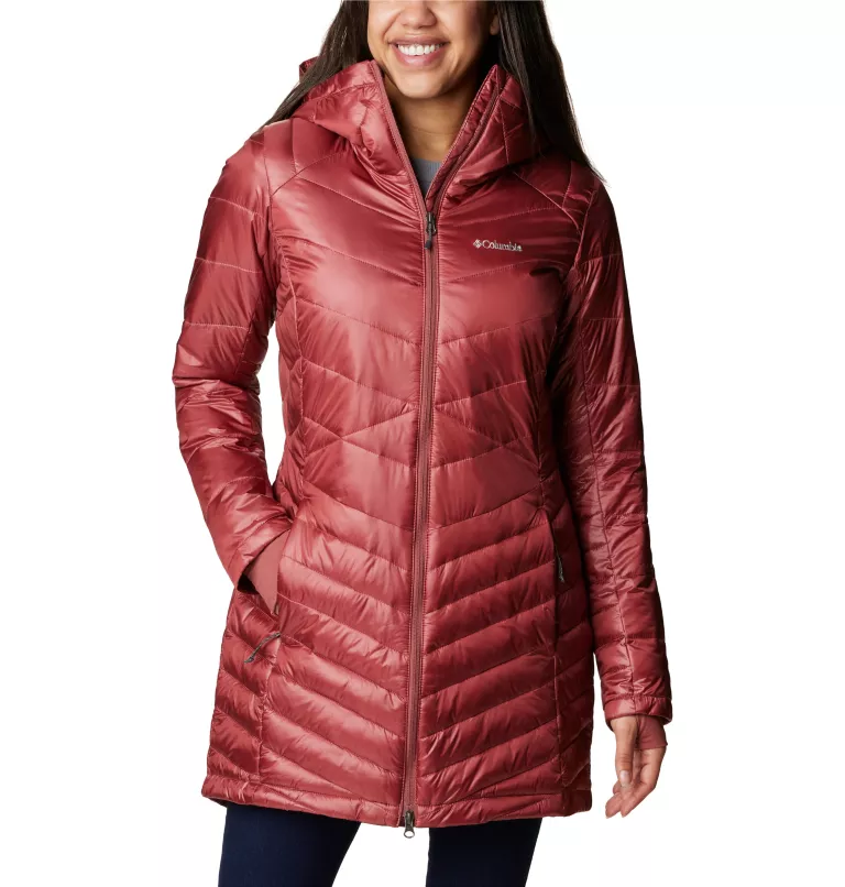 Women's Joy Peak™ Mid Insulated Hooded Jacket Beetroot