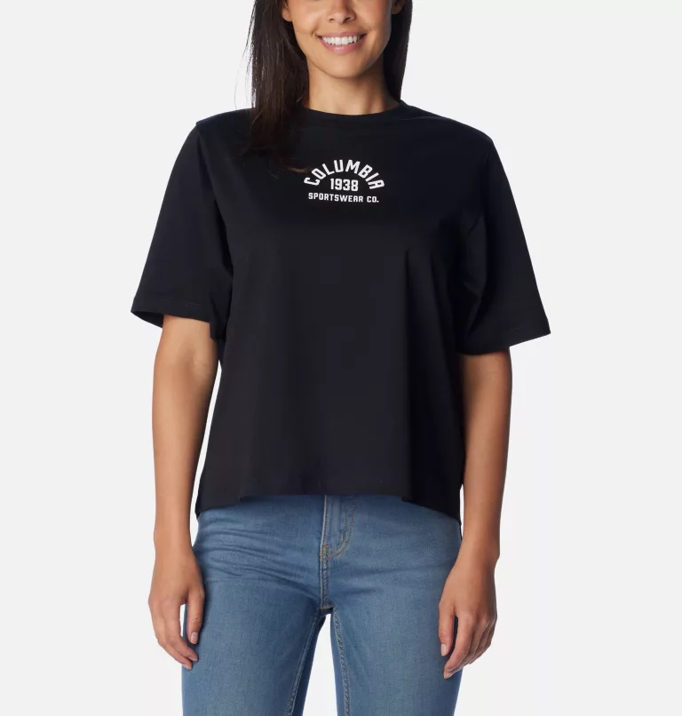 Women's North Cascades™ Relaxed T-Shirt Black,College Life