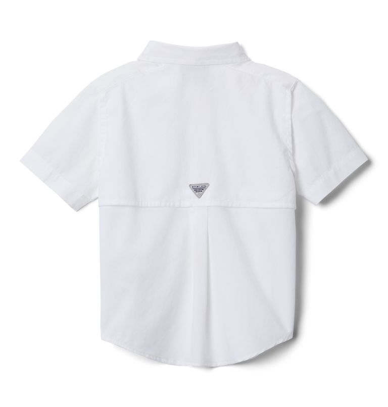 Boys’ Toddler PFG Bonehead™ Short Sleeve Shirt White