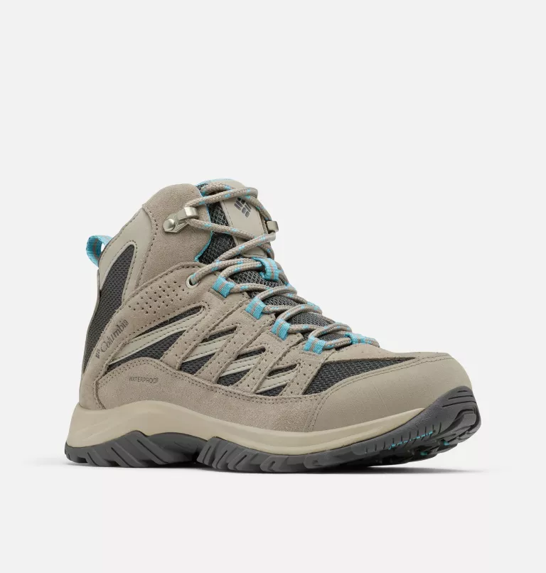 Women's Crestwood™ Mid Waterproof Hiking Boot - Wide Graphite,Bright Plum