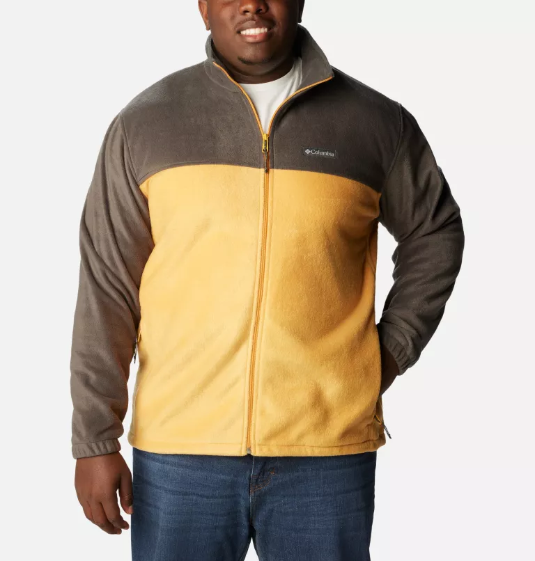 Men’s Steens Mountain™ 2.0 Full Zip Fleece Jacket - Big Shark,Raw Honey