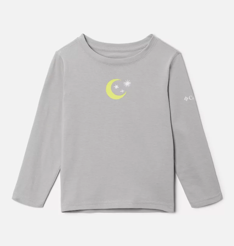 Boys' Toddler Dobson Pass™ Long Sleeve Graphic T-Shirt Columbia Grey,Hypergalactic Gem